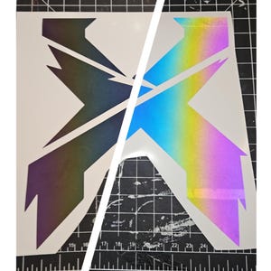 X EDM DJ car decal-vinyl decal sticker