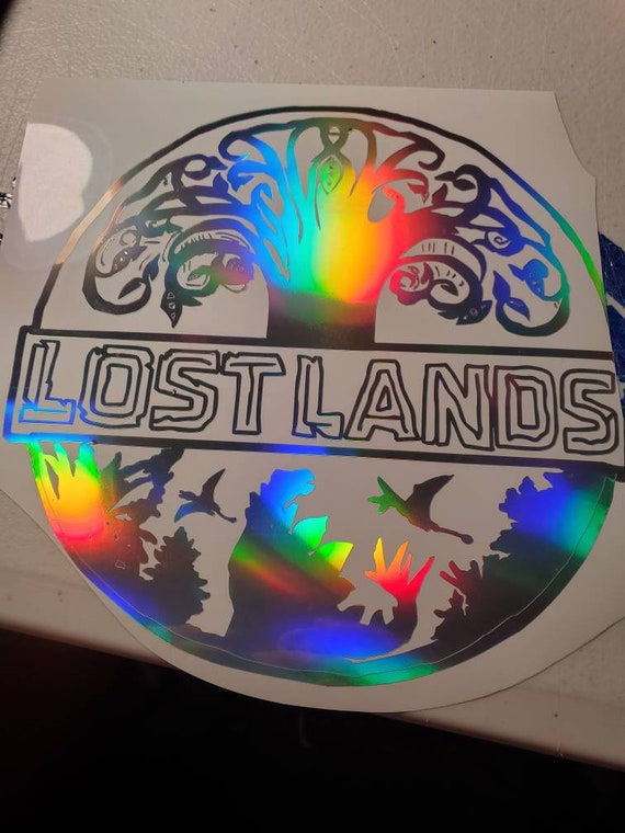 Lostlands logo vinyl decal EDM festival sticker car sticker | Etsy