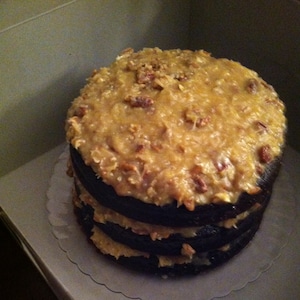 Dark - n - Lovely German Chocolate Cake