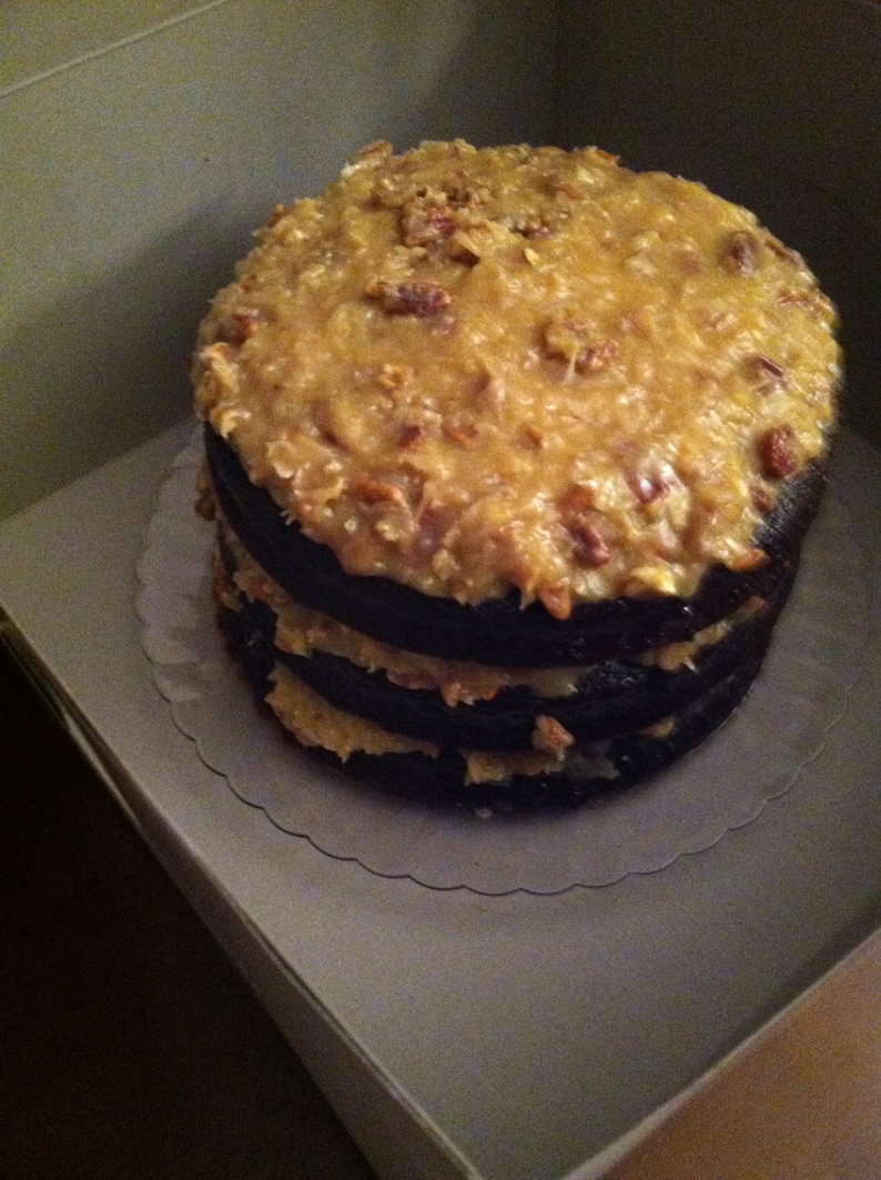 Dark n Lovely German Chocolate Cake image 1