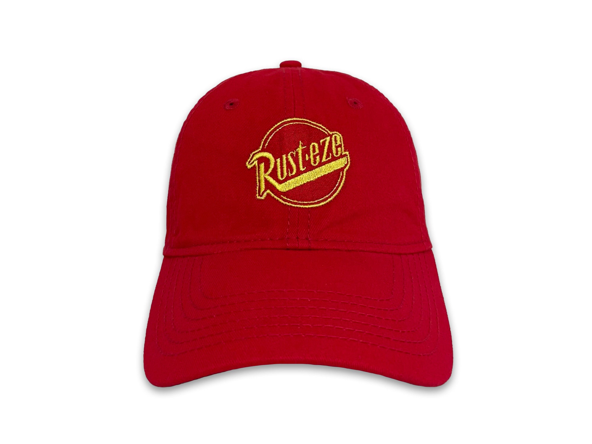 ハット MCQUEEN Logo embroidery cap Lightning Mcqueen 95 Hat, Embroidered Cap, Stitched Baseball