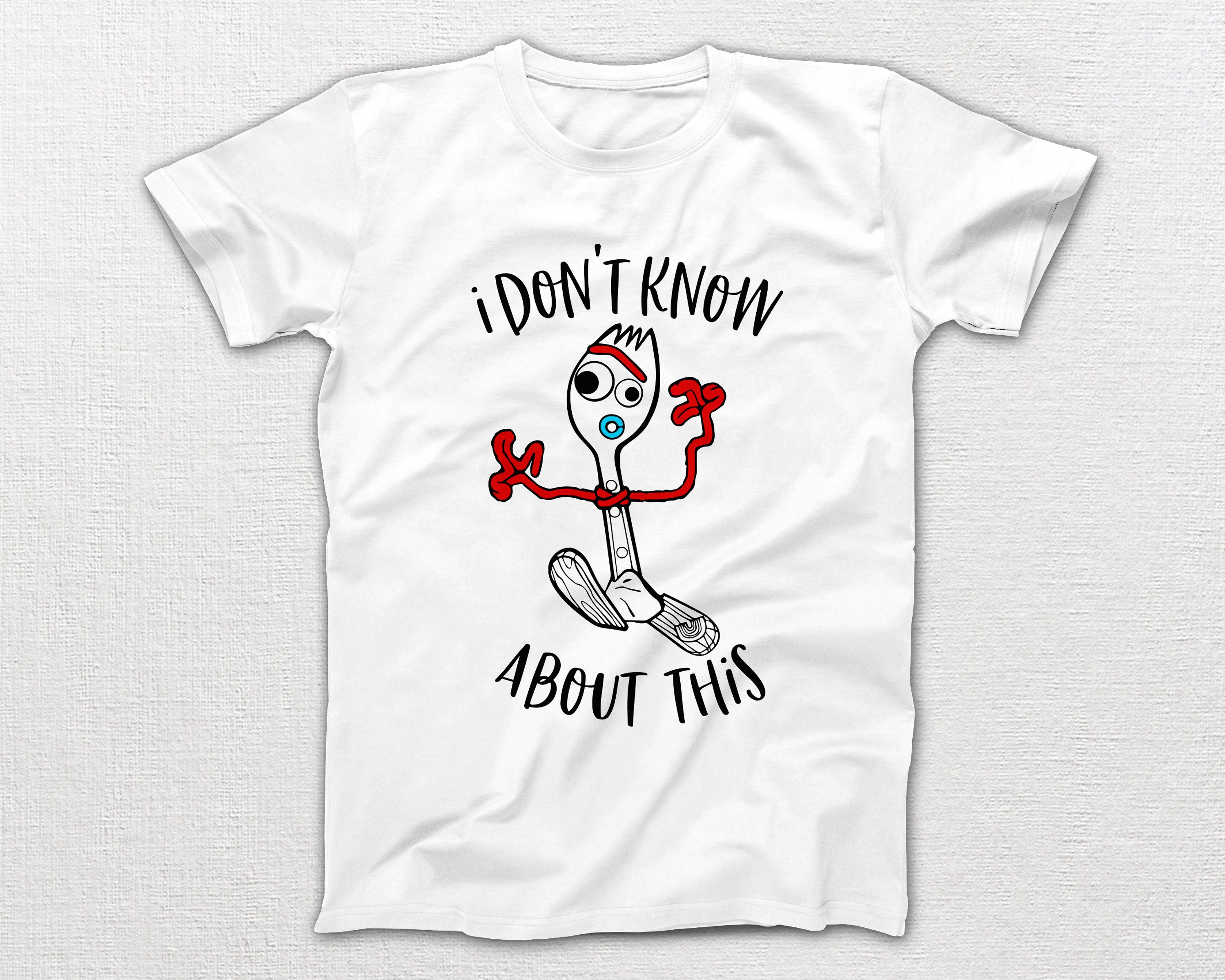 Toy Story 4 Funny Forky Quotes Family Tees Mickey's Etsy