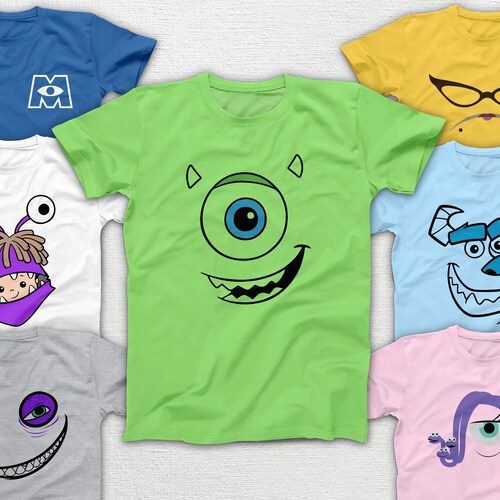 Monsters University Mike Wazowski James P. Sullivan Sully Roz - Etsy