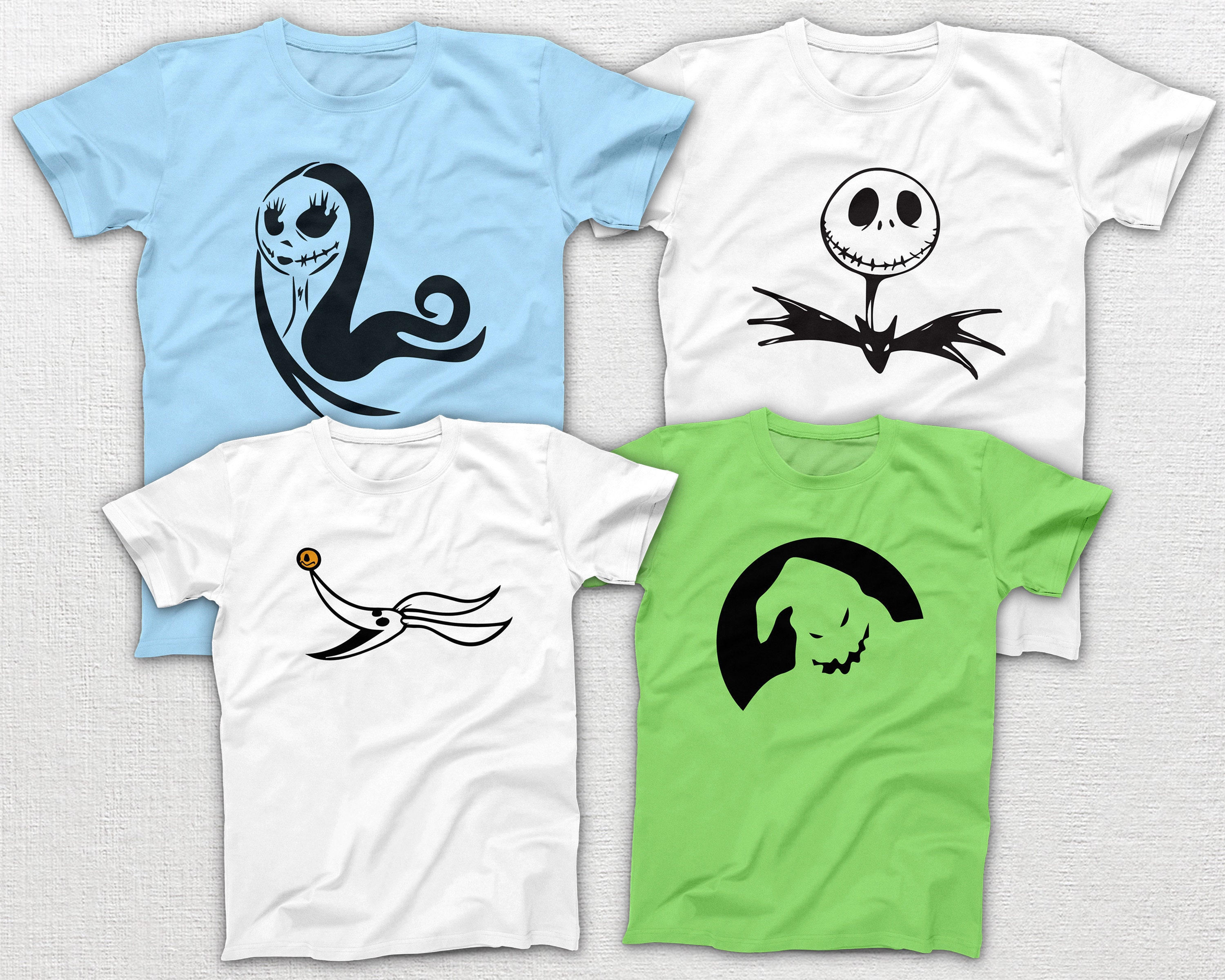 Nightmare Before Christmas Family Tees 