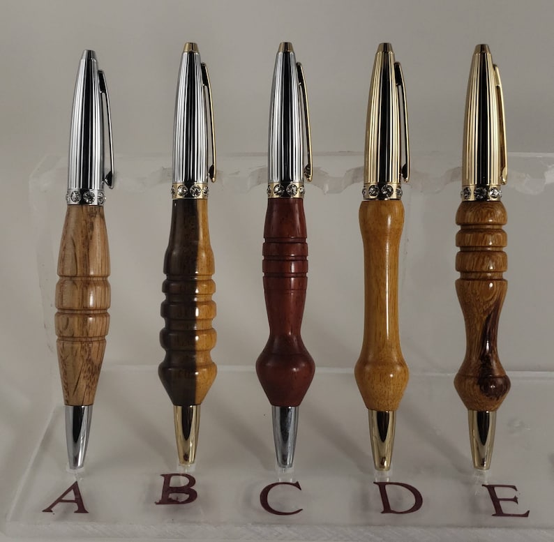 Exotic Hand Turned Wooden Duchess pens