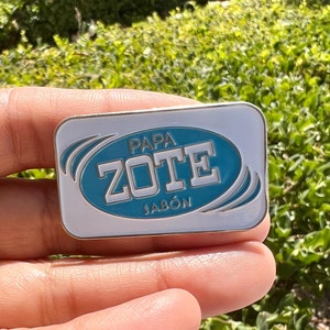 Papazote Jabon enamel Pin