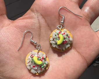 Tostadas de ceviche Earrings