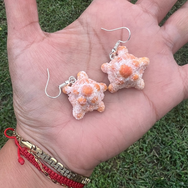 Pendientes de pan de muerto