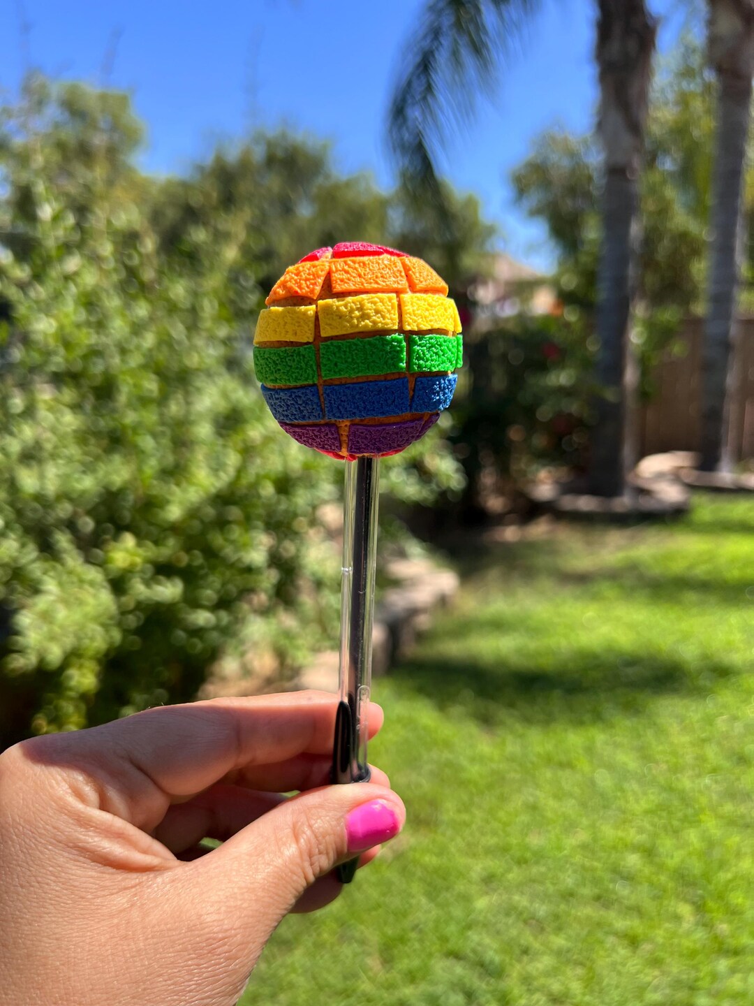Rainbow Concha Pen - Etsy