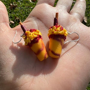 Mangonada Drink Earrings