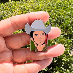 Chalino enamel pin