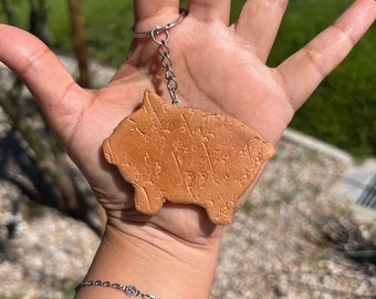 Puerquito  Keychain