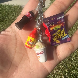 Maruchan with Takis  Keychain