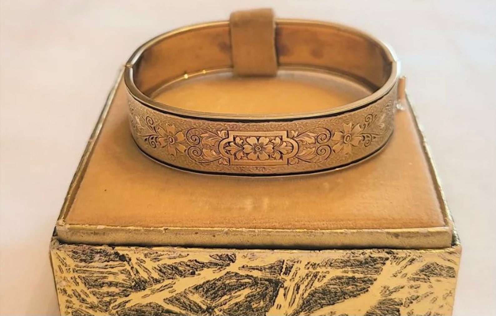 Antique Gold Filled Bracelet Etsy