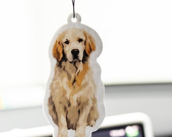 Custom Pet Car Air Freshener, Personalized Dog or Cat Photo Car Freshener, Custom Face Air Freshener Gift for Pet Lovers