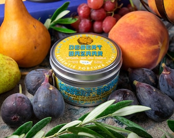 Desert Bazaar Candle | Soy Candle | Hand Poured | DND | Mediterranean Fig | Jasmine | Wood | Light Musk | Moss | 20oz | 8oz | 2oz | Wax Melt