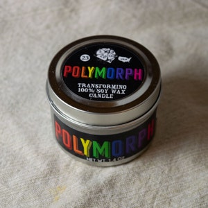 Polymorph Gaming Candle | 2 oz. Soy Candle | Geek Gift | RPG | Gamer | DnD | Magic | Random | Unique