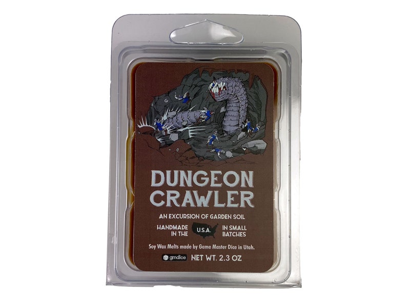 Dungeon Crawler Gaming Candle | Geek Gift | RPG | Gamer | DND | Gardening | Dirt Candle | Soil | 20oz | 8oz | 2oz | Wax Melts Wax Melt