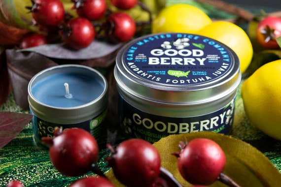 Goodberry Gaming Candle | Geek Gift | RPG | Gamer | DND | Ranger | Druid | White Currant | Berries Candle | 20oz | 8oz | 2oz | Wax Melts