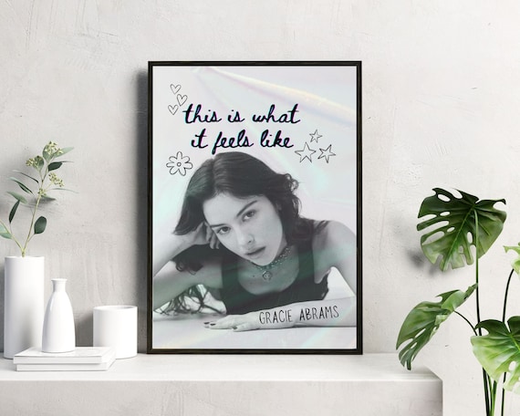 グレイシーエイブラムス-ThisIs WhatItFeelsLike特注ポスター 【公式通販】