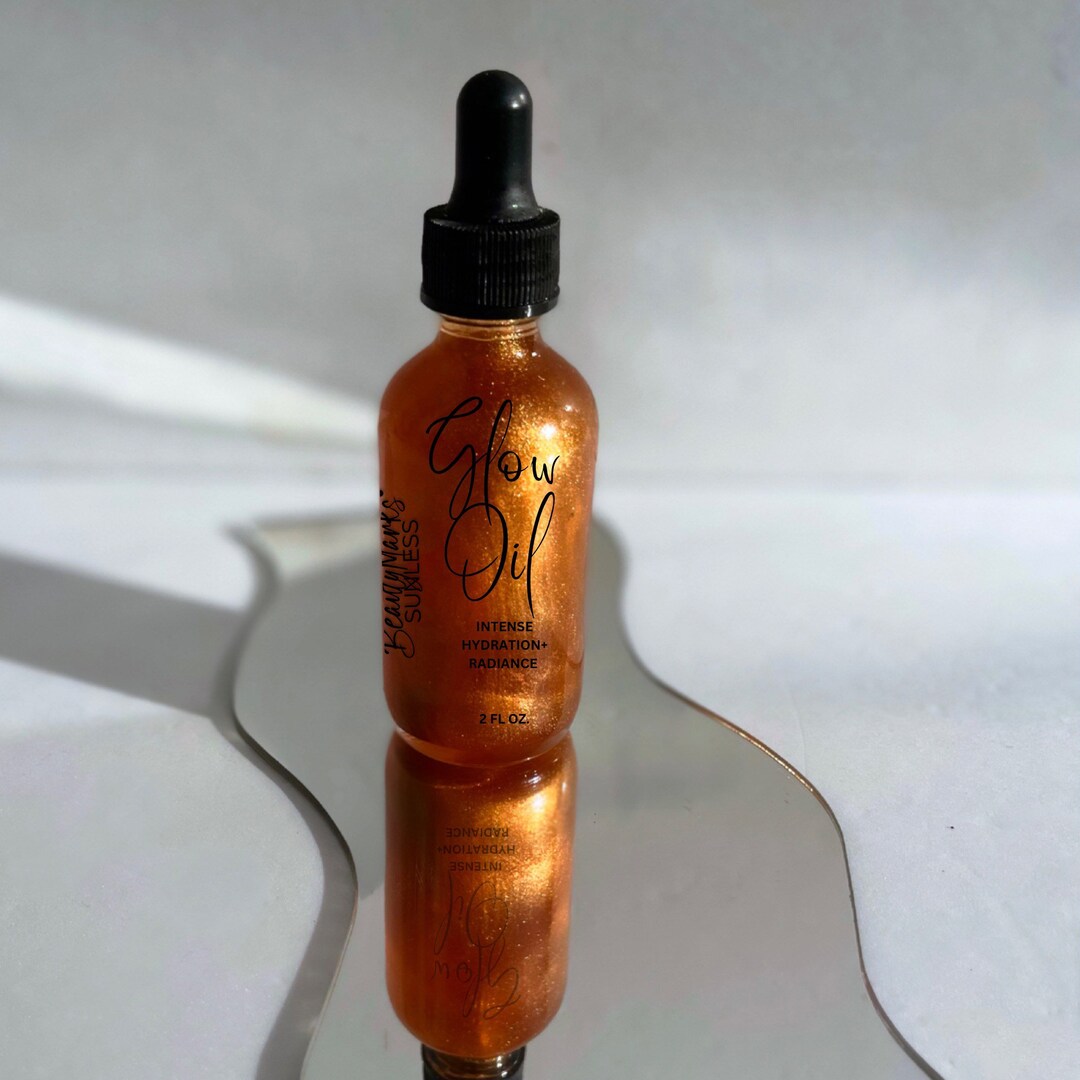 Beautiful Bronze Body Oil Hydrating Shimmer Oil Coconut Body Etsy