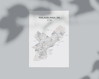 Philadelphia | Flat City Maps