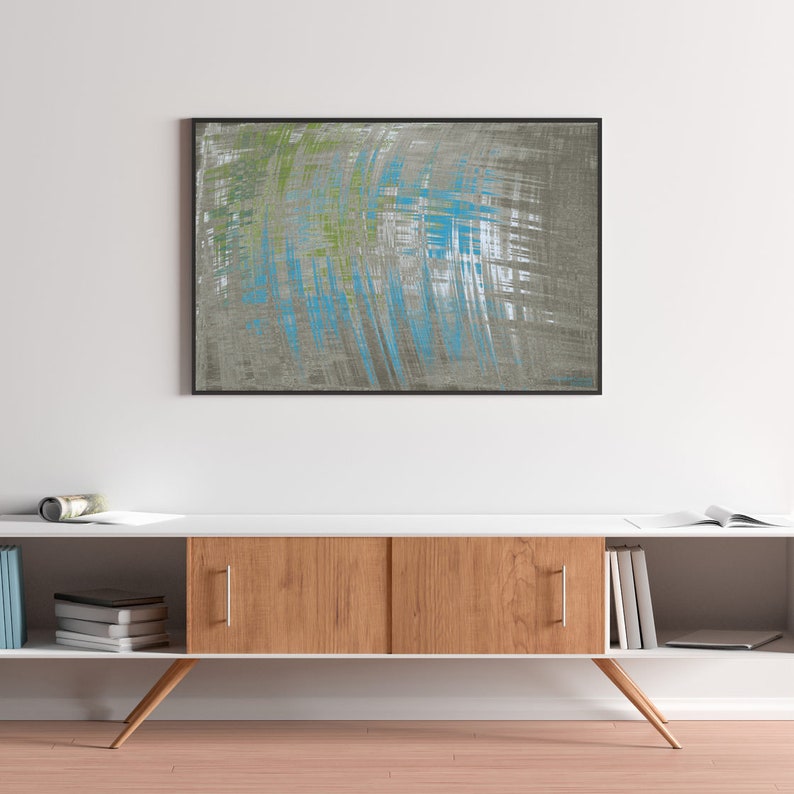 Instant Download Art Abstract Brush Strokes Print Minimal Artwork Abstract Painting Wall Art Above Couch