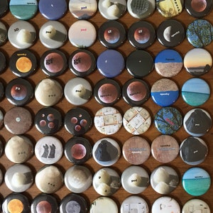MYSTERY PAK of 5 - surprise mix of 1&quot; buttons and magnets