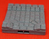 3D Terrain Dungeon 10 x10 Sewer Waterflow T Intersection Tile (2x2) Dragonlock 28mm