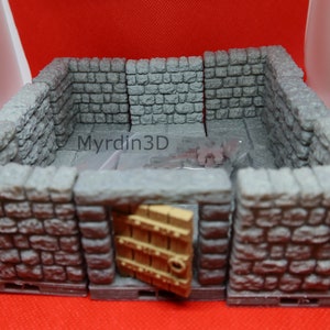 3D Terrain Dungeon Starter set 20 x 20 room – Dragonlock