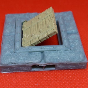 3D Terrain Dungeon Trap Door Floor 10’ x 10’ Tile – Dragonlock 28mm