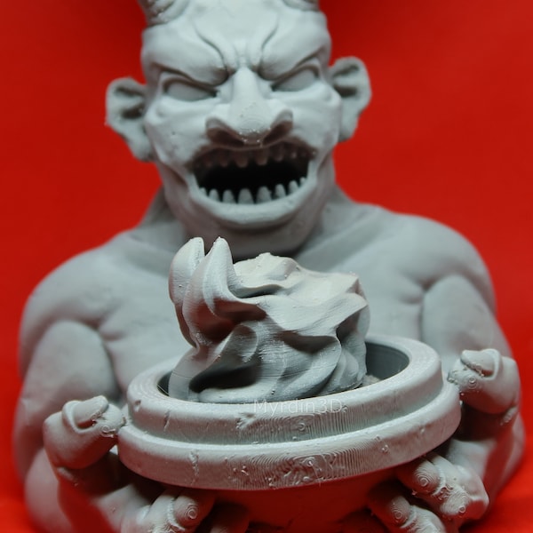 Demon Statue 28mm – Dragonlock – 3D printed 28mm