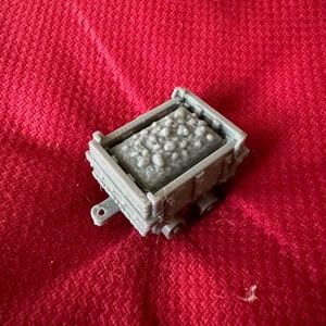 Mining Cart miniature 28mm –  Dragonlock – 3D printed