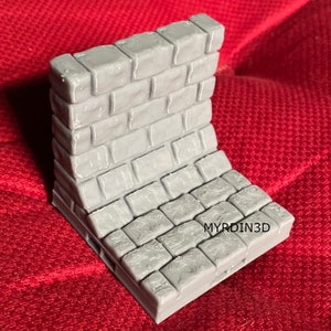 3D Terrain Dungeon 10’ x10’ Sewer Wall (2x2) – Dragonlock 28mm