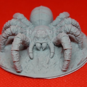 Giant Spider V2 miniature 28mm – Dragonlock – 3D printed