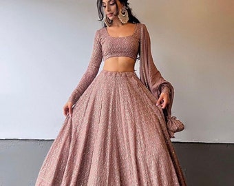 Wedding Lehenga Choli: Custom Stitched Party Wear