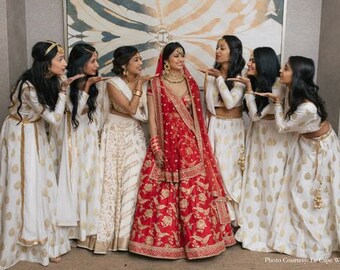 bridesmaid lengha