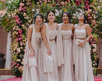bridesmaid dresses for indian wedding