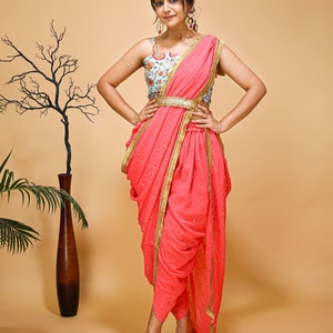 Saree Dhoti Etsy