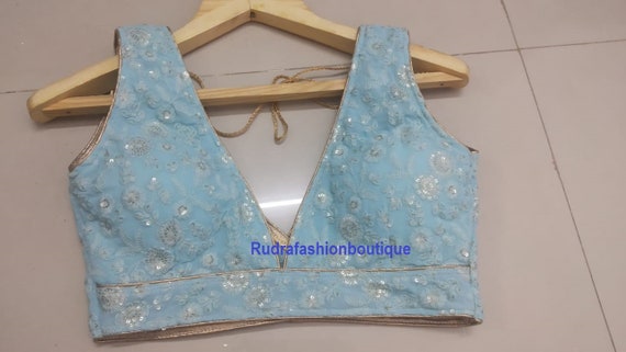 Readymade saree blouse for women party wear blouses Fancy saree blouse  Pastel Blouse Choli Blouse for lehenga Bollywood sari Crop top