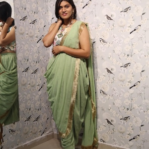 Designer Dhoti Salwar: Indo Western Dress, Wedding Outfit