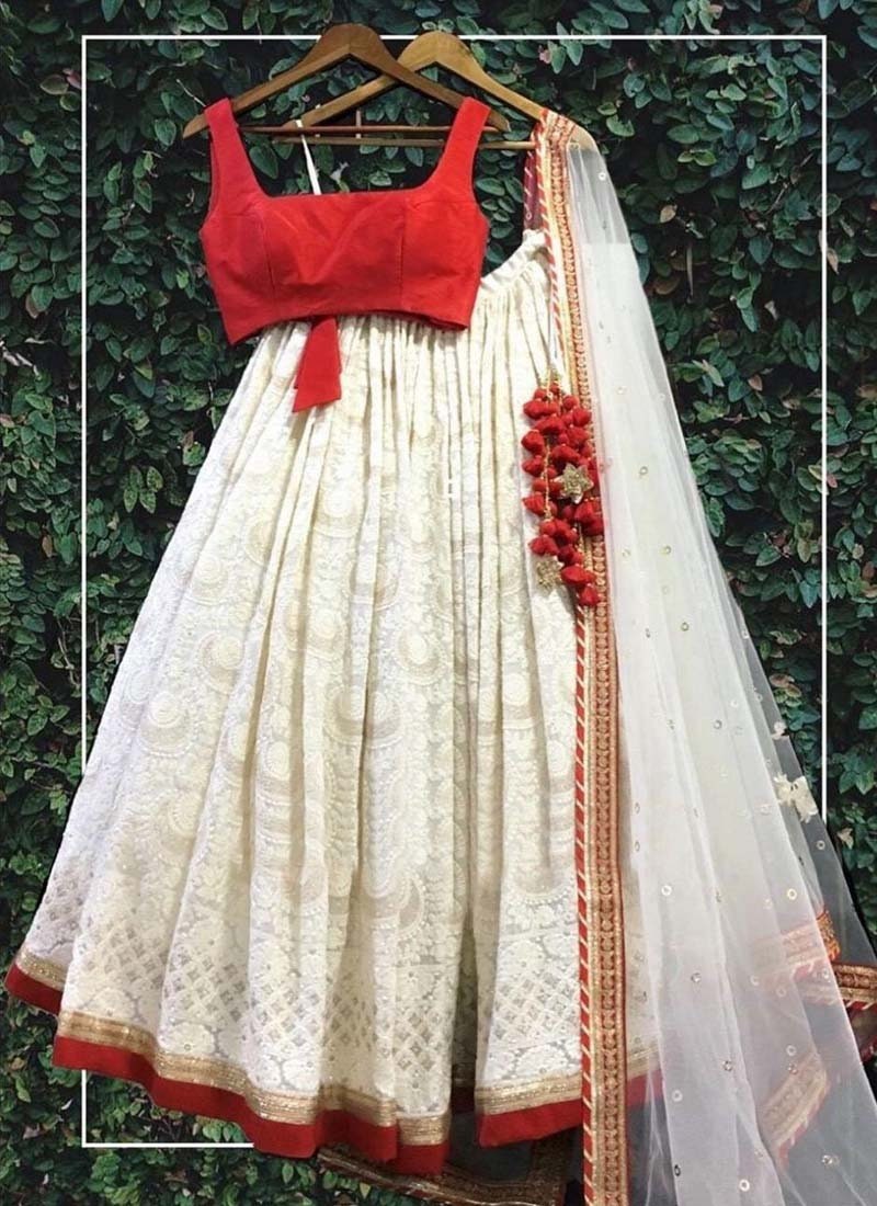Chicken lehenga bridal sales
