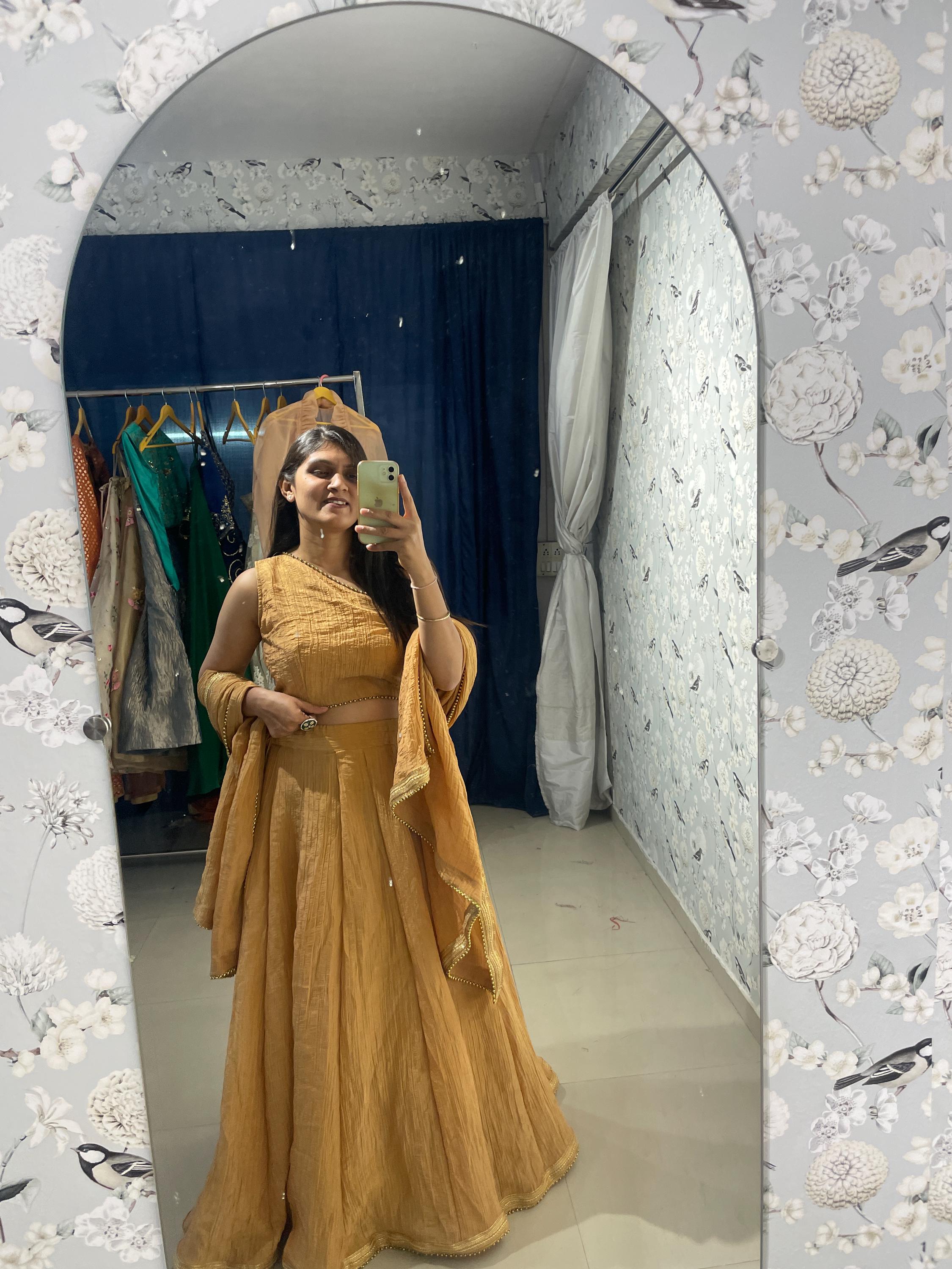 Crushed Tissue Dupatta