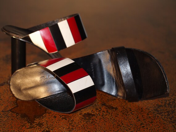 Multicolored Clergerie Sabot