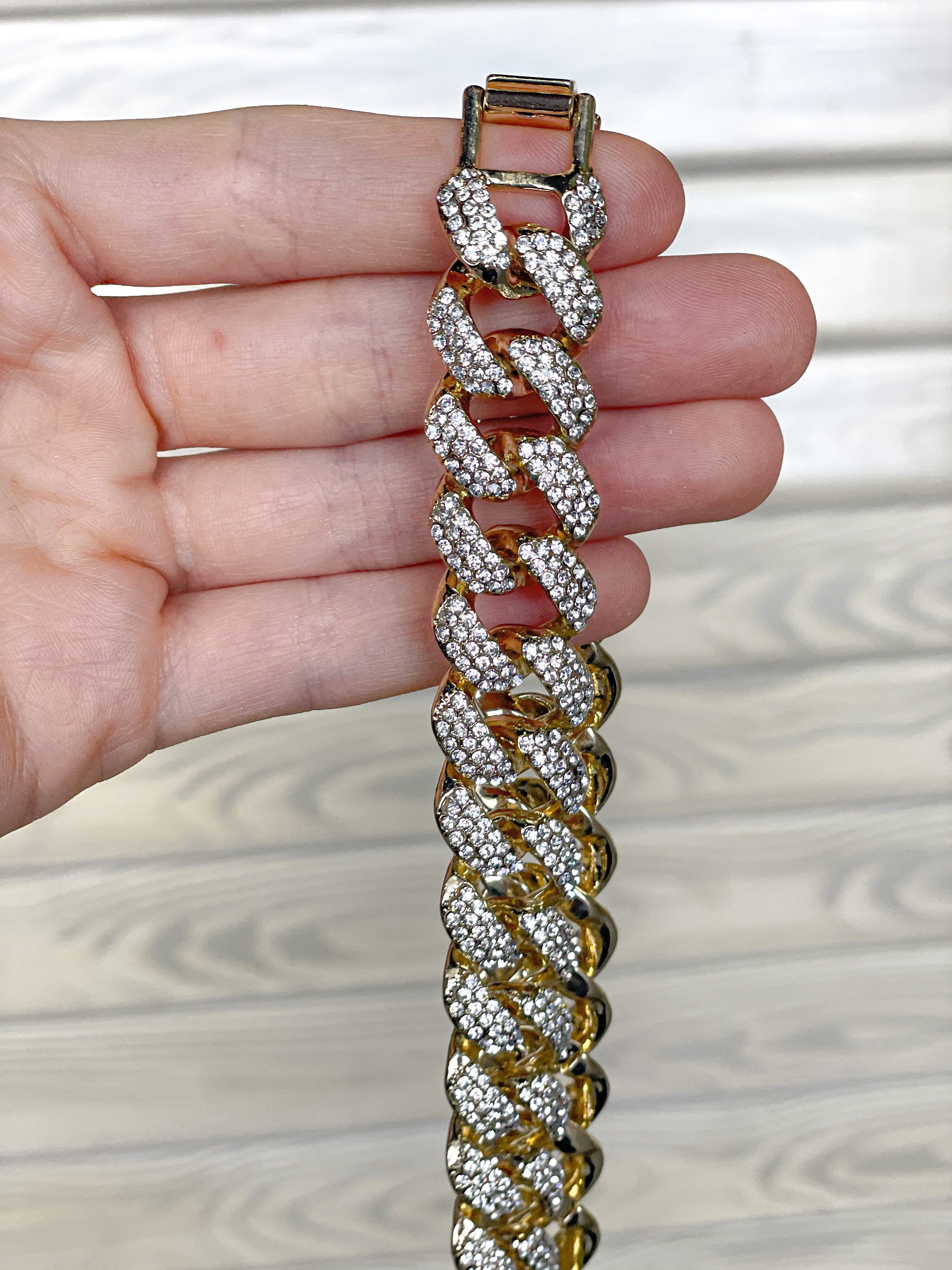 20 mm Iced Out Cuban Link Dog Chain Custom dog chain | Etsy