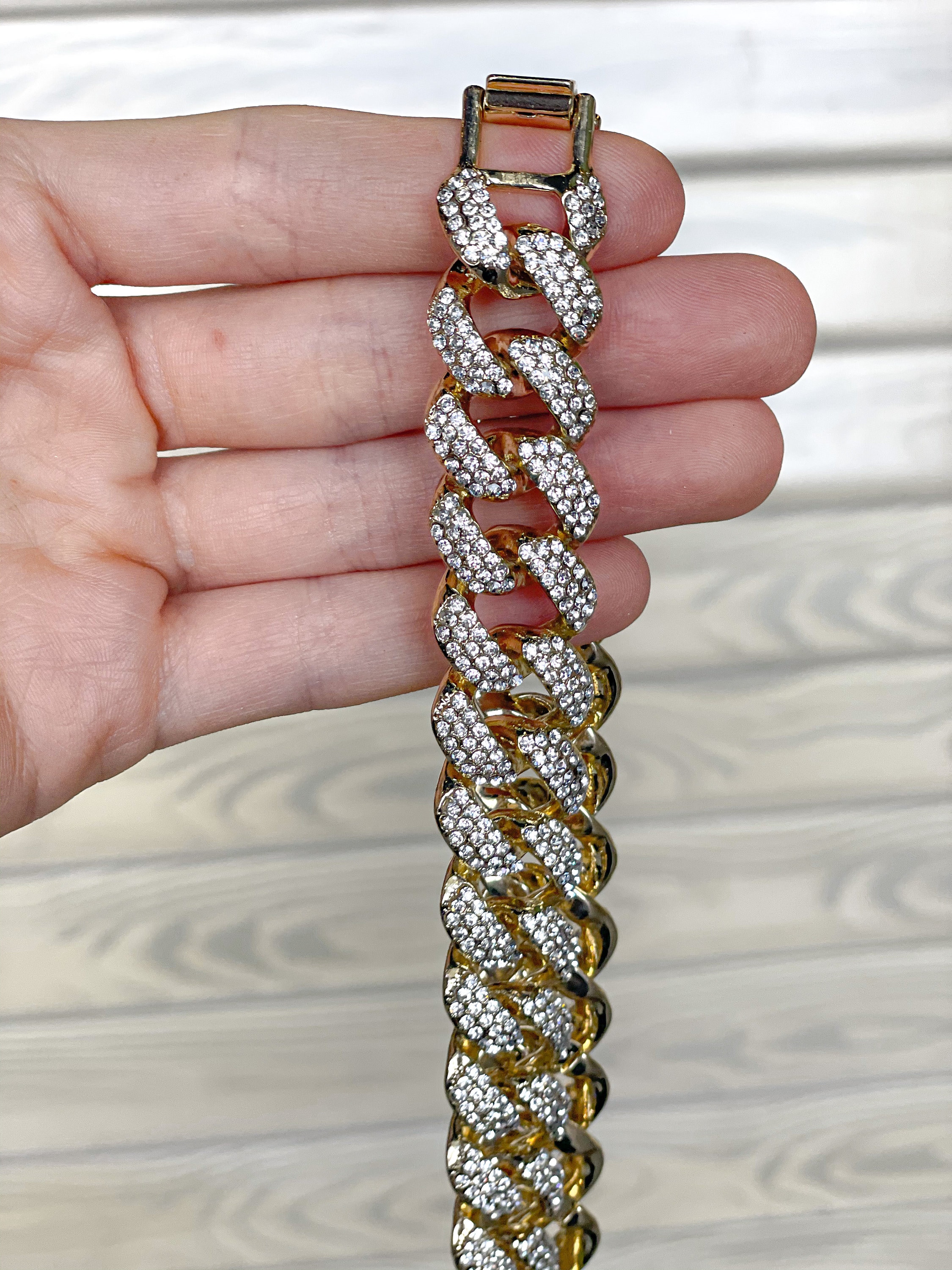 20 mm Iced Out Cuban Link Dog Chain Custom dog chain Etsy