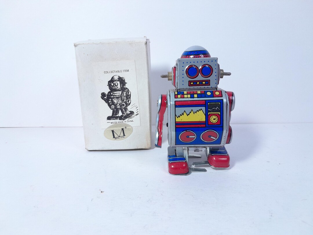Eco Bot Wind Up Tin Robot (Limited Edition) by Mr & Mrs Tin main image 0