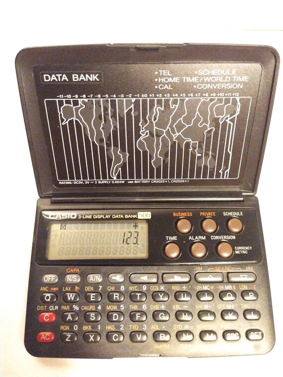 時計 90s casio data bank 120 1990s | Casio Watch 50th