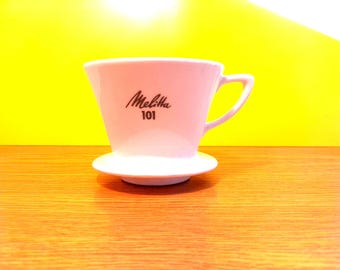 MELITTA Coffee Filter XL, No. 103 Quick Filter 4 Holes for 8