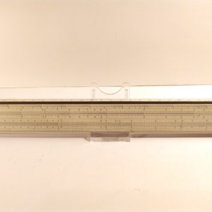 Regolo calcolatore vintage molto raro Albert Nestler SYSTEM REITZ